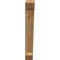 Ekena Millwork Traditional Slat Rough Sawn Bracket, Western Red Cedar, 4"W x 22"D x 30"H BKT04X22X30TRA06RWR - alternate 4